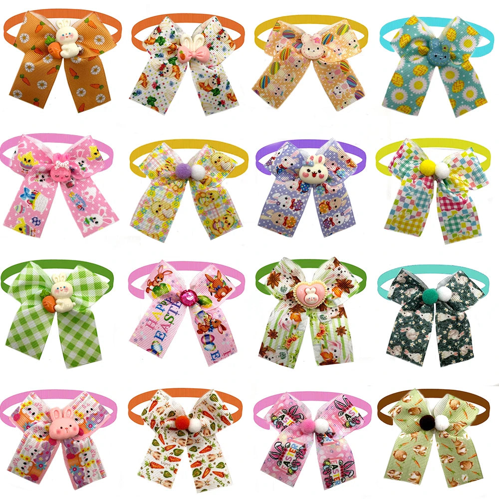 Easter Dog Bow Tie