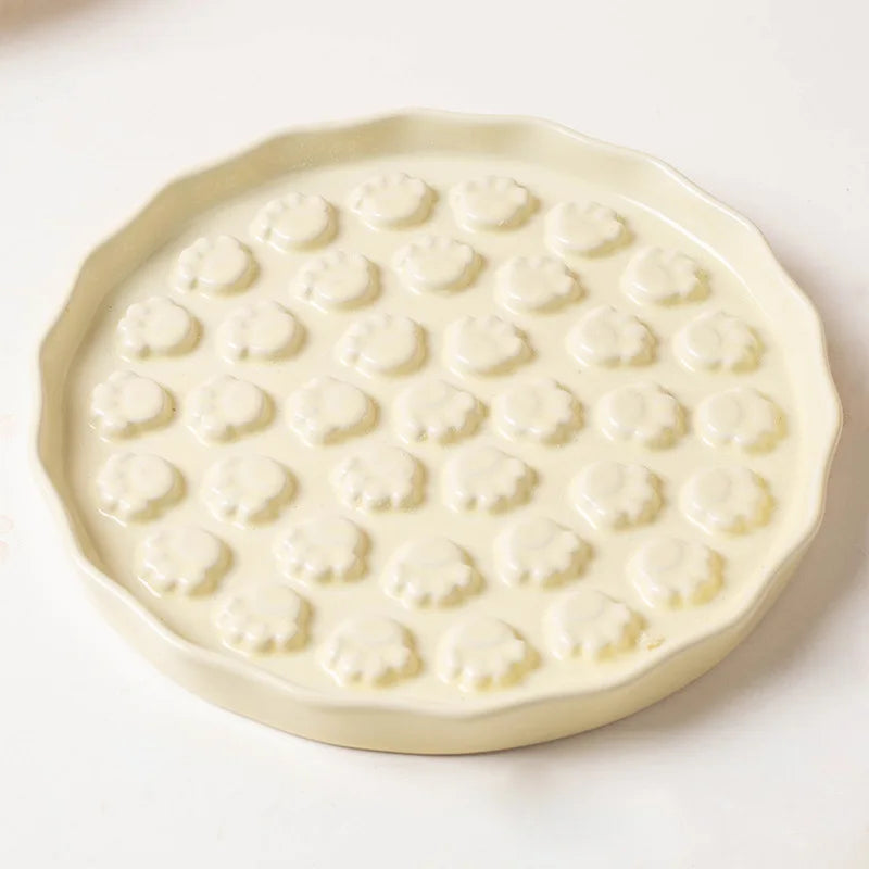 Ceramic Slow Feeder Bowl