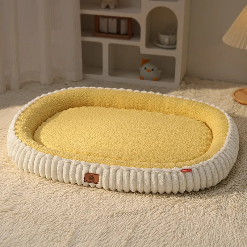 Oval Warm Pet Bed
