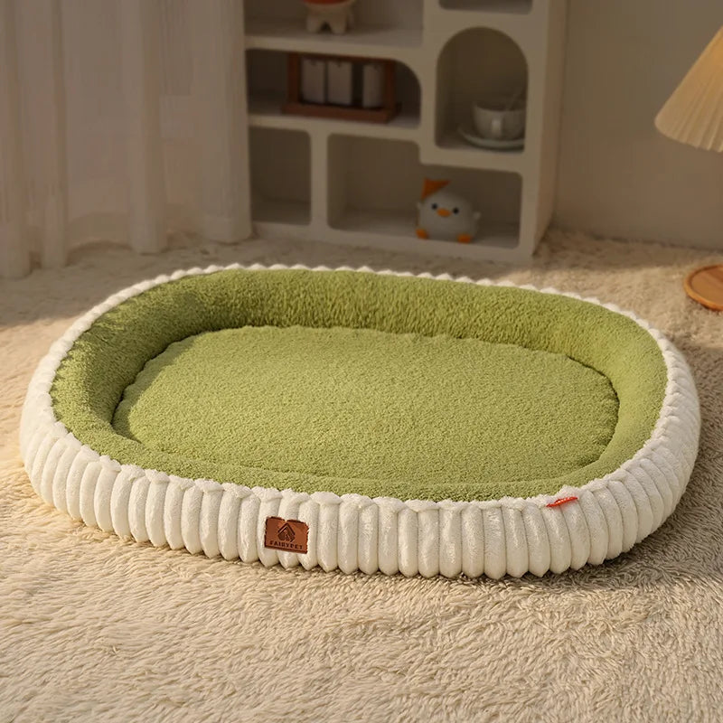 Oval Warm Pet Bed