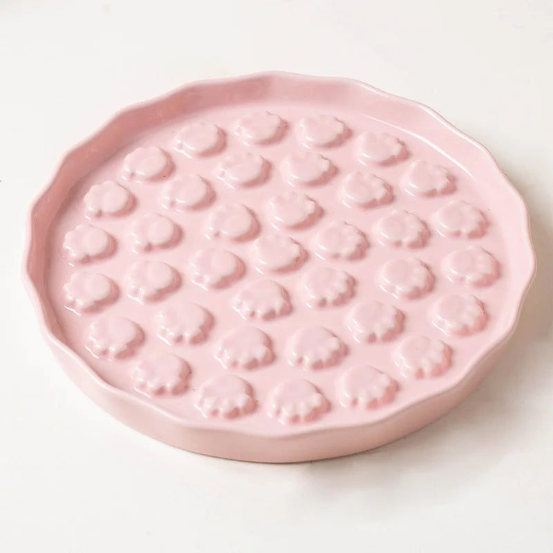 Ceramic Slow Feeder Bowl