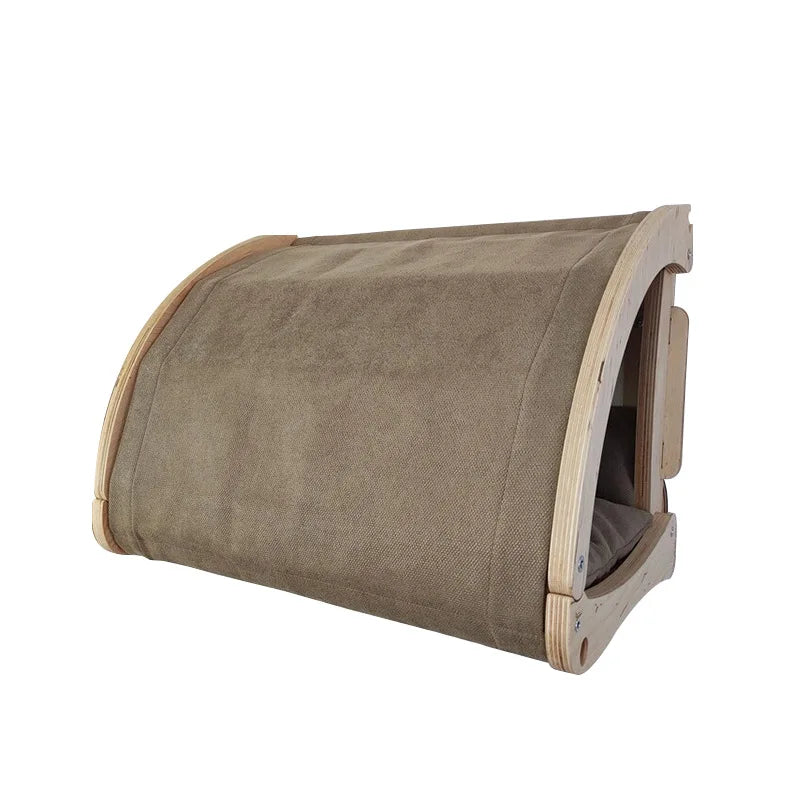 Wall-Mounted Cat Shelf