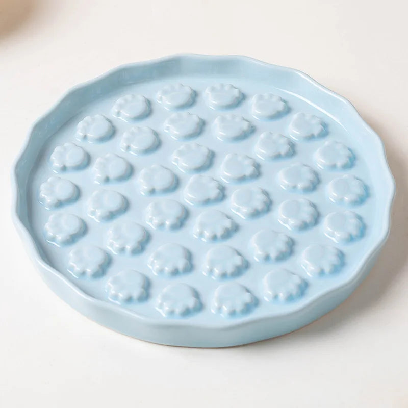 Ceramic Slow Feeder Bowl